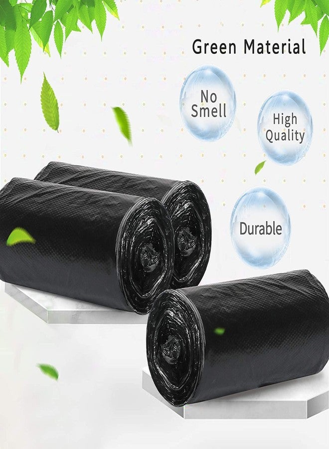 Ezee Black Medium Garbage Bags 180 Pcs | 19 X 21 Inch | 30 Pcs x Pack of 6 | Dustbin Trash Bag - Image 4
